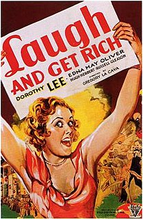 <i>Laugh and Get Rich</i> 1931 film directed by Gregory La Cava