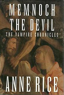 <i>Memnoch the Devil</i> 1995 novel by Anne Rice