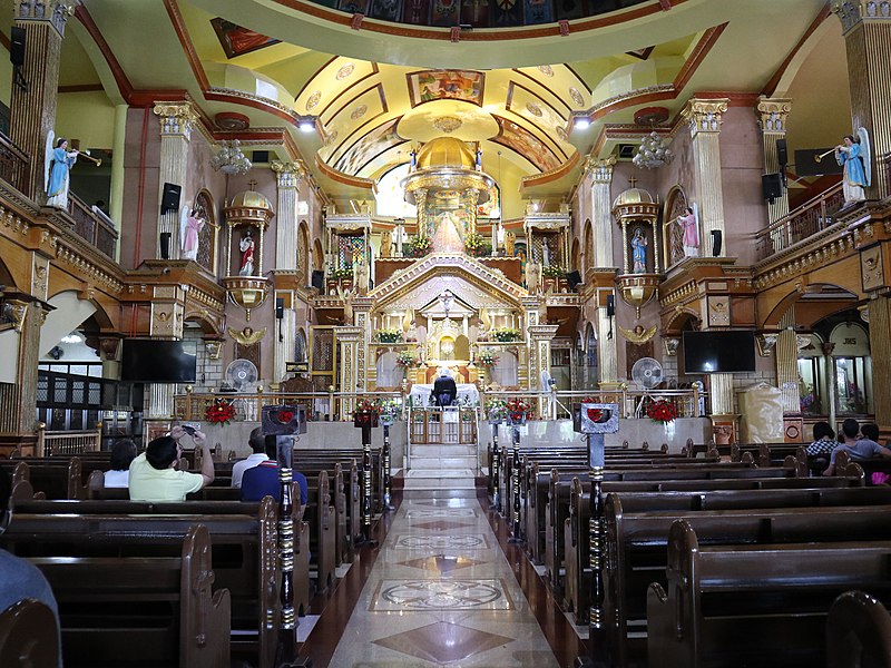 File:Monastery of the Holy Eucharist Simala inside (Sibonga, Cebu; 01-18-2023).jpg