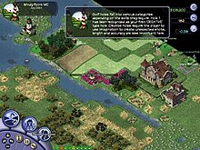 Player designed golf course. Sid Meier's SimGolf screenshot.jpg