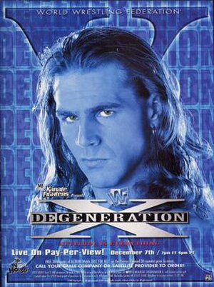 Promotional poster featuring Shawn Michaels