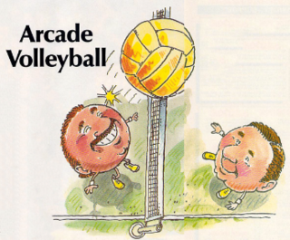 <i>Arcade Volleyball</i> 1988 video game