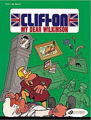 Cover to My Dear Wilkinson (1976, trans. 2005), the first album that was released in English Clifton cover.jpg