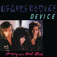 Device Hanging on a Heart Attack 1986 single cover.jpg