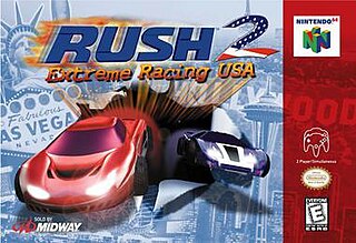 <i>Rush 2: Extreme Racing USA</i> 1998 video game