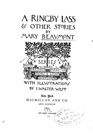 <span class="mw-page-title-main">Mary Beaumont (author)</span> British author (1849–1910)