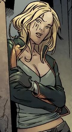 Layla Miller. Panel from X-Factor #208 Art by Emanuela Lupacchino.