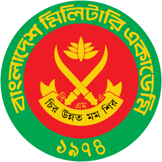 <span class="mw-page-title-main">Bangladesh Military Academy</span> Officer Cadets training institution of Bangladesh Army