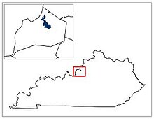 A map of District 32 in the Kentucky House of Representatives Kentucky House District 32.jpg