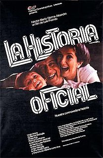 <i>The Official Story</i> 1985 film by Luis Puenzo