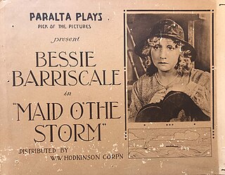 <i>Maid o the Storm</i> 1918 silent film