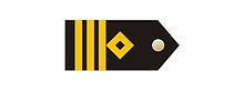 Epaulettes worn by the chief officer on merchant ships (similar to those worn by a commander in the Commonwealth navies) Mncb-1.JPG