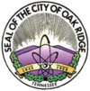 Sello oficial de Oak Ridge, Tennessee