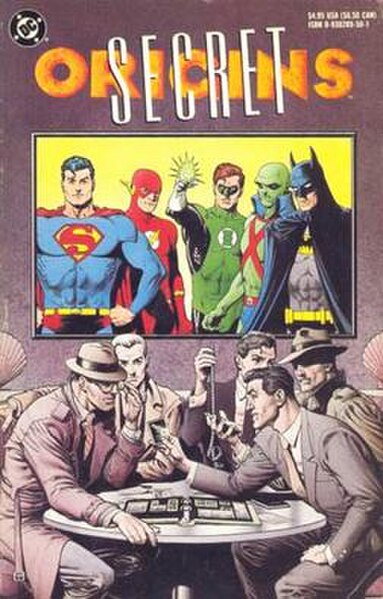 Brian Bolland's cover to the 1989 Secret Origins collection.