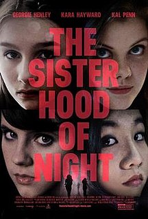 <i>The Sisterhood of Night</i> 2014 American film