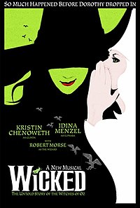 Poster shows a stylized drrawing of head wearing a witch's hat and a mask over the eyes.