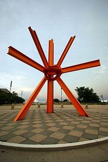 <i>The Calling</i> (di Suvero) artwork by Mark di Suvero