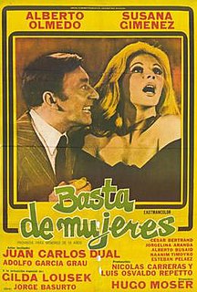 <i>Basta de mujeres</i> 1977 film by Hugo Moser