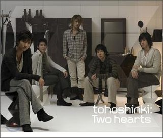 Two Hearts (Tohoshinki song) 2008 single by TVXQ