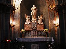 Lady chapel of the Basilica of St. Lawrence, Asheville Ladychapelnc.JPG