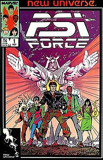 <i>Psi-Force</i> Comic book series