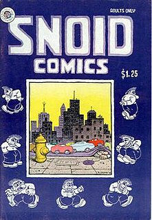 Snoid Underground comix character created by Robert Crumb