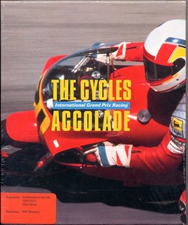 <i>The Cycles: International Grand Prix Racing</i> 1989 video game