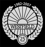 Westfield 25th Anniversary Logo