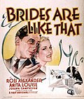 Thumbnail for File:Brides Are Like That poster.jpg