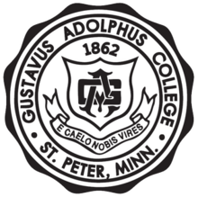 Gustavus Adolphus College seal.png