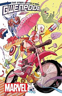 <span class="mw-page-title-main">Gwenpool</span> Fictional character appearing in Marvel Comics