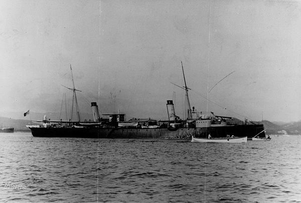 Urania shortly after entering service