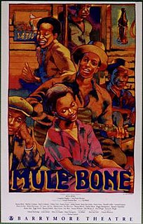 <i>Mule Bone</i> 1930 play by Langston Hughes and Zora Neale Hurston