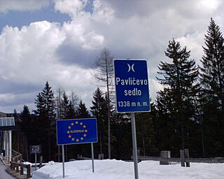 Pavlič Pass mountain pass