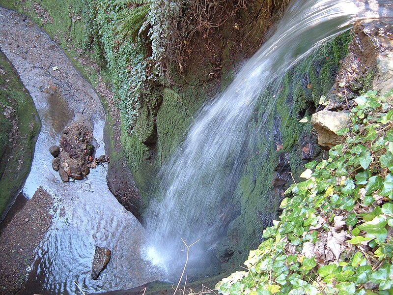 File:Shanklin Chine Waterfall.jpg