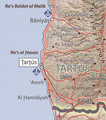 Map of Tartus governorate