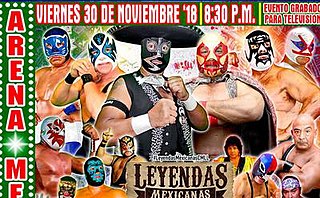 <span class="mw-page-title-main">CMLL Leyendas Mexicanas (2018)</span> 2018 Consejo Mundial de Lucha Libre event