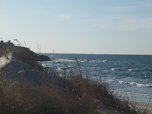 Cape Cod Bay from a beach in Dennis.