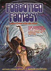 Cover of the October, 1970 issue of Forgotten Fantasy Forgotten fantasy.jpg