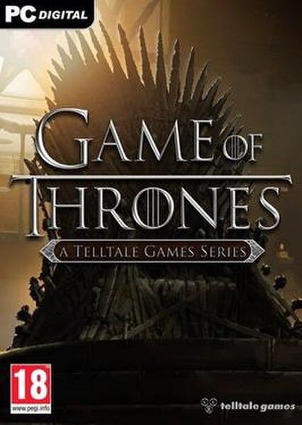 Cover art featuring the Iron Throne