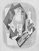 Gino Severini, c.1915-16, dimensions and whereabouts unknown, photo Léonce Rosenberg, published in Action: Cahiers Individualistes de Philosophie et d’art, Volume 1, Number 2, March 1920