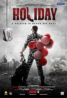 <i>Holiday: A Soldier Is Never Off Duty</i> 2014 film directed by AR Murugadoss