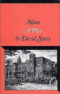 <i>Home</i> (play) 1972 play by David Storey