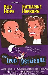 <i>The Iron Petticoat</i> 1956 film by Ralph Thomas
