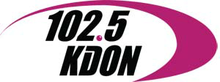 KDON's previous logo used from September 2010 until May 20, 2014 KDON2006.png