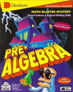 <i>Math Blaster Mystery: The Great Brain Robbery</i> Educational computer game