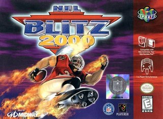 <i>NFL Blitz 2000</i> 1999 video game