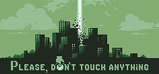 <i>Please, Dont Touch Anything</i> Puzzle video game