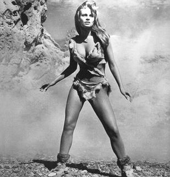 This 1966 promotional still of Welch in the deerskin bikini became a bestselling poster and turned her into an instant pin-up girl.