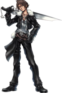 Squall Leonhart Protagonist in Final Fantasy VIII